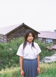  cosplay kawamura_yuki pleated_skirt school_uniform 