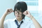  cosplay glasses narihara_riku school_uniform tagme_character tagme_series 