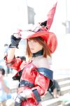  bare_shoulders cosplay guilty_gear i-no miya witch_hat 