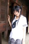  arimura_miu cosplay school_uniform twintails 