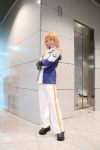  blonde_hair cosplay kyouko_raku tagme_character tagme_series uniform 