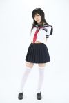  cosplay minazuki_naru school_uniform thigh-highs 