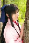   cosplay hair_bow kamiya_kaoru kimono rurouni_kenshin suzukaze_yuuki  