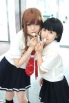  cosplay kimi_kiss kneehighs miasa mizusawa_mao namada photo satonaka_narumi school_uniform 