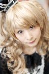  blonde_hair camisole cosplay crown lace one_piece perona ruffles yoshikawa_sunao 