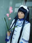   cosplay dress flower hair_bow kawakabe_momoka seiru touka_gettan  