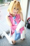  blonde_hair boots cosplay tagme_character tagme_series tsukiichi 