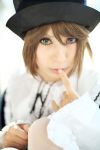  ari_(model) cosplay hat heterochromia photo rozen_maiden ruffles souseiseki 