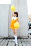  card_captor_sakura cheerleader cosplay hiromichi kinomoto_sakura knee_socks photo pom_poms uwabaki white_socks 