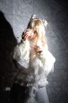  blonde_hair cosplay dress eyepatch flower houtou_singi_(model) kirakishou photo rozen_maiden ruffles 