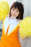  card_captor_sakura cheerleader cosplay hiromichi kinomoto_sakura photo pom_poms 