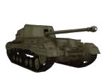  archer_(tank) caterpillar_tracks commentary_request ground_vehicle gun highres military military_vehicle motor_vehicle original shirasagi-shi tank weapon white_background 