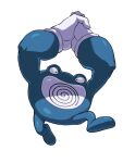  arms_up black_eyes cleanerjay creature gen_1_pokemon gloves highres no_humans pokemon pokemon_(creature) poliwrath simple_background solo white_background white_gloves 