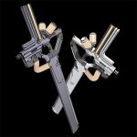  3d black_background cancell energy_gun gun highres no_humans original science_fiction shadow weapon weapon_sheet wire 