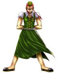  1boy braid duplicate fuu_(futian) genderswap genderswap_(ftm) green_vest hong_meiling long_skirt muscular short_sleeves skirt sunglasses touhou vest 