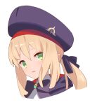  1girl artoria_pendragon_(all) artoria_pendragon_(caster)_(fate) bangs beret blonde_hair blue_cape blue_headwear blush breasts cape fate/grand_order fate_(series) green_eyes hat long_hair looking_at_viewer open_mouth small_breasts thighs zenshin 