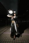  clock cosplay eclipse eclipse_(trickster) highres photo scythe solo trickster 