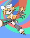  kagamine_rin lowres oekaki vocaloid 