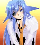  blue_hair eyepatch follower_(yagisaka_seto) lowres male necktie oekaki original seto yagisaka_seto 