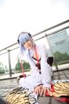  blue_hair cosplay koi_hime_musou takanashi_sonoko zhao_yun 