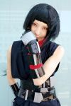  ari_(model) cosplay gloves kunoichi mai_hime ninja okuzaki_akira photo 
