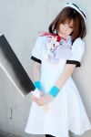  billhook cosplay higurashi_no_naku_koro_ni kikiwan photo ryuuguu_rena sailor_hat 