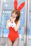   animal_ears rabbit_ears cosplay rin tagme_character tagme_series  