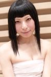  ari_(model) breast_bind chest_wrap cosplay mai_hime okuzaki_akira photo spandex_shorts 