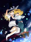  2girls alice_margatroid bad_id blonde_hair kirisame_marisa multiple_girls natsume_(menthol) touhou 