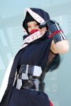 ari_(model) cloak cosplay gloves kunoichi mai_hime ninja okuzaki_akira photo 