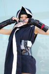  ari_(model) cloak cosplay gloves kunai kunoichi mai_hime ninja okuzaki_akira photo 