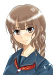  brown_hair face kimi_kiss kishida-shiki long_hair mizusawa_mao school_uniform 