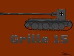 german_tank grille15 tank war_machine wwii 