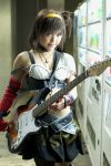  belt cosplay elbow_gloves fishnet_stockings guitar hairband kipi-san photo suzumiya_haruhi suzumiya_haruhi_no_yuuutsu 