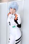  ayanami_rei blue_hair cosplay namada neon_genesis_evangelion photo plugsuit 