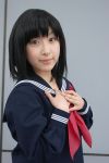  awatsuki_anzu cosplay ichigo_100 photo school_uniform toujou_aya 