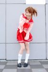  cosplay rin sasamori_karin school_uniform socks to_heart 