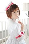  card_captor_sakura clow_cards cosplay kinomoto_sakura koto nurse nurse_uniform 