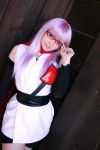  cosplay gintama glasses mizuhara_arisa purple_hair sarutobi_ayame 