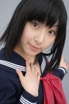  awatsuki_anzu cosplay ichigo_100 photo school_uniform toujou_aya 