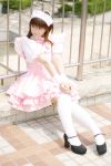  apron cosplay maid maid_uniform mizuhara_arisa 