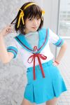  cosplay hair_ribbons hairband sailor_uniform school_uniform suzumiya_haruhi suzumiya_haruhi_no_yuuutsu tsukimiya_usagi 