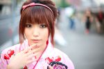  fan hairband kimono shio strawberry_pattern 
