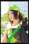  cosplay head_scarf maeda_matsu naginata photo sengoku_basara tumiki 