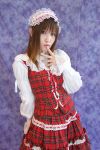  bonnet cosplay dress kirishiro_tsukimi lace tagme_character tagme_series 