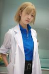  akagi_ritsuko blonde_hair cosplay labcoat manami neon_genesis_evangelion 
