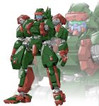 character_name grafdin looking_ahead mecha no_humans official_art one-eyed open_hands red_eyes science_fiction solo standing super_robot_wars super_robot_wars_dd teraoka_kenji transparent_background 