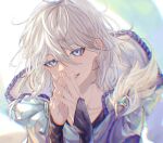  collarbone granblue_fantasy highres noa_(granblue_fantasy) omoti0mti white_hair 