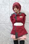  cosplay gundam gundam_seed gundam_seed_destiny ikon lunamaria_hawke thigh-highs uniform 