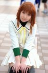  cosplay school_uniform shuan_koto tagme_character tagme_series thigh-highs 